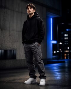 Young_Man_Wearing_Black_Hoddie_and_Gray_Bottom